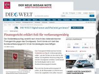 Bild zum Artikel: Niedersachsen: Finanzgericht erklärt Soli für verfassungswidrig