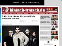 Bild zum Artikel: Tokio Hotel: Neues Album soll Ende November kommen