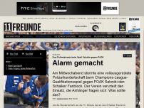 Bild zum Artikel: Zum Polizeieinsatz beim Spiel Schalke gegen PAOK