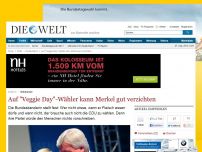 Bild zum Artikel: Wahlkampf: Auf 'Veggie Day'-Fans kann Merkel gut verzichten