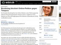 Bild zum Artikel: Prism-Skandal: Bundestag blockiert Petition gegen Tempora