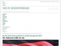 Bild zum Artikel: Rechter Entscheidungshelfer für die Bundestagswahl 2013: Der National-o-Mat ist da!