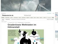 Bild zum Artikel: Geflügelmäster in Deutschland: Gnadenloses Wettrüsten im Hühnerstall