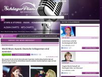 Bild zum Artikel: World Music Awards: Deutsche Schlagerstars sind nominiert
