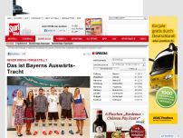 Bild zum Artikel: Neuer Dress da  -  

Das ist Bayerns Auswärts-Tracht