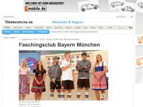 Bild zum Artikel: Wiesn-Outfit des Rekordmeisters: Faschingsclub Bayern München