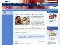Bild zum Artikel: Neu: 'Udo Martens - so seh' ich es'