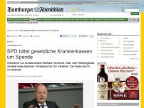 Bild zum Artikel: Wahlkampf 2013: SPD bittet gesetzliche Krankenkassen um Spende