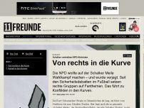 Bild zum Artikel: Schalker vertreiben NPD-Aktivisten