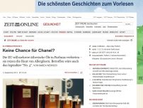 Bild zum Artikel: EU-Verbraucherschutz: 
			  Keine Chance für Chanel?