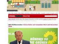 Bild zum Artikel: ZDF-Politbarometer: Grüne fallen auf miesesten Wert seit November 2009