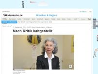 Bild zum Artikel: Gerichtsgutachterin in Bayern: Nach Kritik kaltgestellt