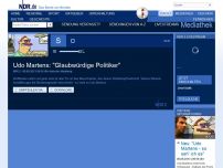 Bild zum Artikel: Udo Martens: 'Glaubwürdige Politiker'