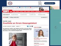 Bild zum Artikel: Jennifer Lopez: Zweifelte an ihrem Gesangstalent