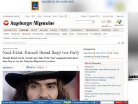 Bild zum Artikel: 'Men of the Year': Nazi-Eklat: Russell Brand fliegt von Party