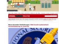 Bild zum Artikel: Neue Snowden-Enthüllungen: NSA und britischer Geheimdienst knacken systematisch Verschlüsselung