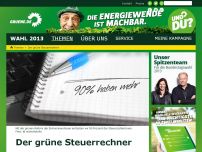 Bild zum Artikel: Der grüne Steuerrechner