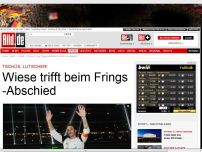 Bild zum Artikel: Tschüs, Lutscher! - Wiese trifft beim Frings-Abschied