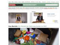 Bild zum Artikel: Uno-Bericht: Ein Viertel der Nahrung landet im Müll