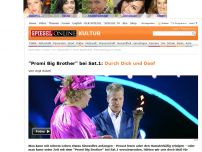 Bild zum Artikel: 'Promi Big Brother' bei Sat.1: Durch Dick und Doof