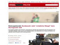 Bild zum Artikel: Rüstungsskandal: Bundeswehr sieht 'erhebliche Mängel' beim Sturmgewehr G36