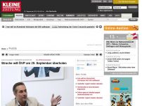 Bild zum Artikel: Strache will ÖVP am 29. September überholen