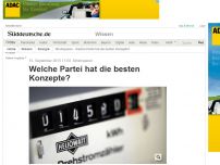 Bild zum Artikel: Stromsparen: Welche Partei hat die besten Konzepte?