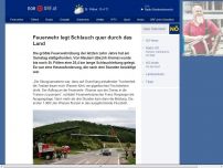 Bild zum Artikel: Feuerwehr legt Schlauch quer durch das Land