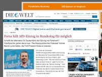 Bild zum Artikel: Wahl 2013: 
Forsa hält AfD-Einzug in Bundestag für möglich