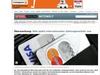 Bild zum Artikel: Überwachung: NSA späht internationalen Zahlungsverkehr aus