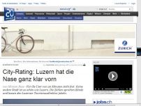 Bild zum Artikel: Schönste Stadt: City-Rating: Luzern hat die Nase ganz klar vorn