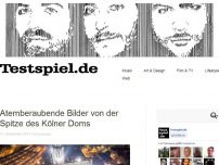 Bild zum Artikel: Atemberaubende Bilder von der Spitze des Kölner Doms