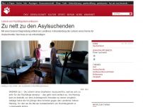 Bild zum Artikel: Leiterin von Flüchtlingsheim entlassen: Zu nett zu den Asylsuchenden