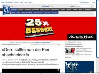 Bild zum Artikel: Jenny über Anthamatten: «Dem sollte man die Eier abschneiden!»