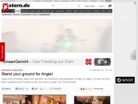 Bild zum Artikel: Flashmob der Jungen Union: Stand your ground for Angie!