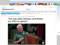 Bild zum Artikel: Hans Well zur Landtagswahl Bayern: 'Ich rate allen Grünen und Roten, zur CSU zu gehen'