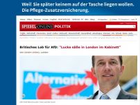 Bild zum Artikel: Britisches Lob für AfD: 'Lucke säße in London im Kabinett'