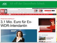 Bild zum Artikel: Pensions-Anspruch - 3,1 Mio. Euro für Ex-WDR-Intendantin
