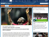 Bild zum Artikel: Klarer Sieg gegen Girondins Bordeaux: Frankfurt setzt Zeichen in Europa