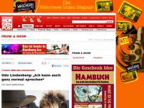 Bild zum Artikel: TV-Doku über den Panikrocker - Udo Lindenberg: „Ich kann auch ganz normal sprechen“