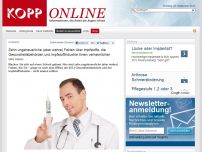 Bild zum Artikel: Zehn ungeheuerliche (aber wahre) Fakten über Impfstoffe, die Gesundheitsbehörden und Impfstoffindustrie Ihnen verheimlichen (Natürliches Heilen)