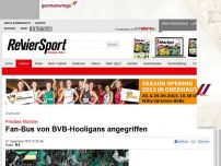 Bild zum Artikel: Preußen Münster: BVB-Hooligans greifen Fan-Bus an