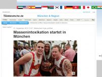 Bild zum Artikel: Oktoberfest-Orgie eröffnet: Massenintoxikation startet in München