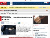 Bild zum Artikel: „Sexueller heiliger Krieg“ - Sex-Dschihad: Tunesierinnen zum Beischlaf nach Syrien