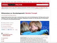 Bild zum Artikel: Blitzanalyse zur Bundestagswahl: Merkels Sieg mit Schönheitsfehler