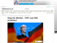 Bild zum Artikel: Bundestagswahl 2013: Deutschland wählt