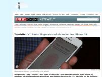 Bild zum Artikel: TouchID: CCC hackt Fingerabdruck-Scanner des iPhone 5S
