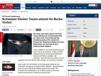 Bild zum Artikel: 65 Prozent Zustimmung - Schweizer Kanton stimmt für Burka-Verbot