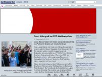 Bild zum Artikel: FPÖ - Graz: Hitlergruß bei FPÖ-Wahlkampftour