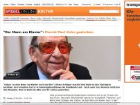 Bild zum Artikel: 'Der Mann am Klavier': Pianist Paul Kuhn gestorben